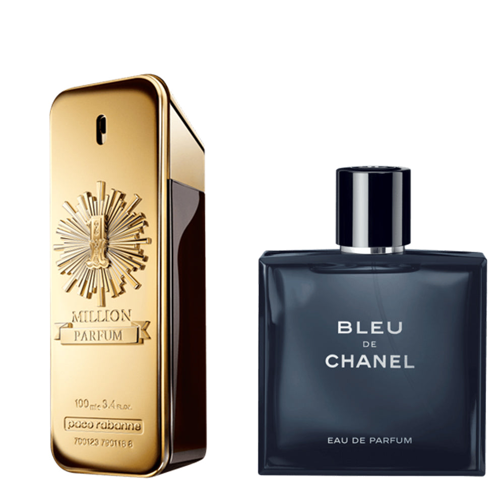 COMBO - Million Paco Rabane 100ml + Bleu de Chanel 100ml